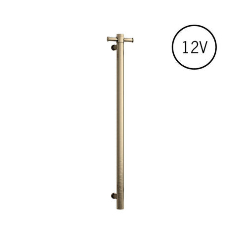 Thermorail VS900HBB Brushed Brass Vertical Heated Rail